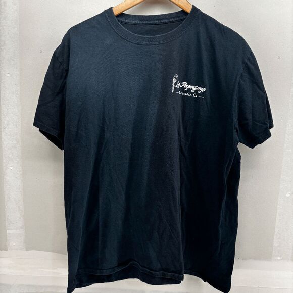 Jimmy Hendrix Back Logo La Papagayo Leucadia CA Club Shirt Size L No tags - Picture 5 of 5